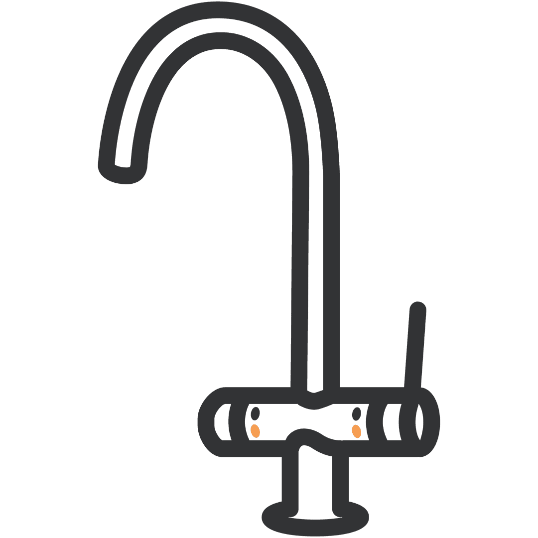 Installation av köksblandare icon