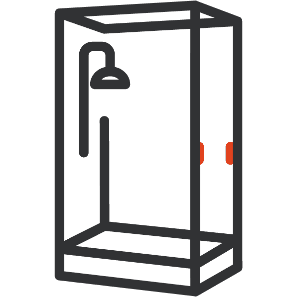 Installation av duschkabin icon